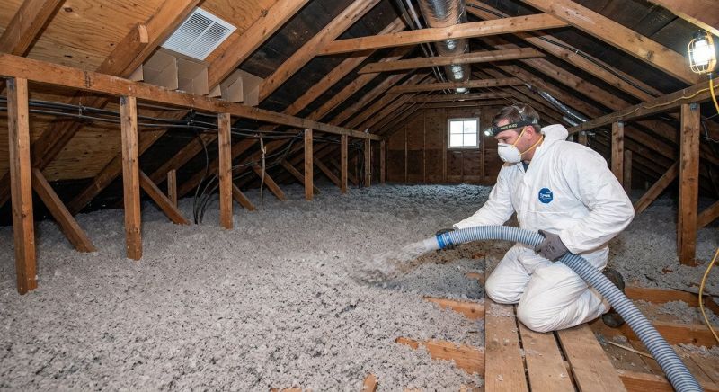 Ceiling Insulation Installation in Georgetown, TX