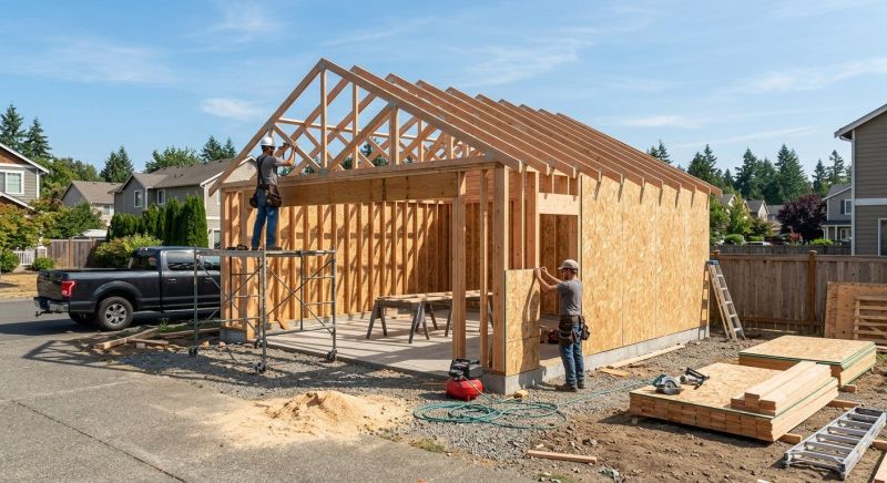 Garage Construction in Pearland, TX