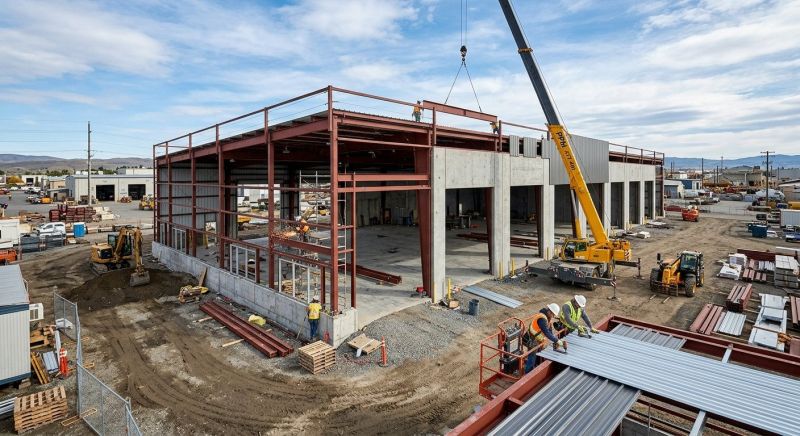 Industrial Garage Construction in Charleston, SC