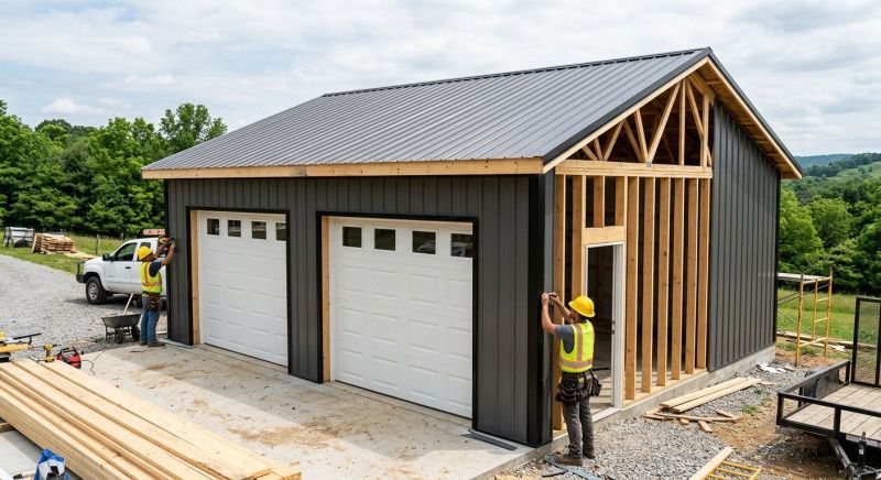 Storage Garage Construction in Pearland, TX