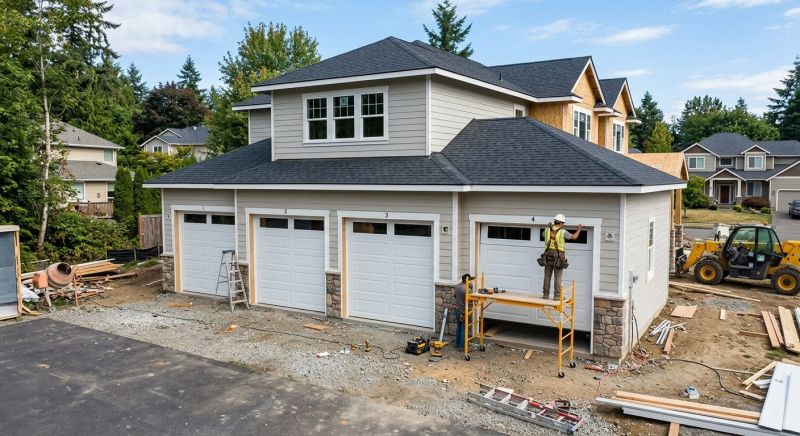 Three Car Garage Installation in Cypress, TX