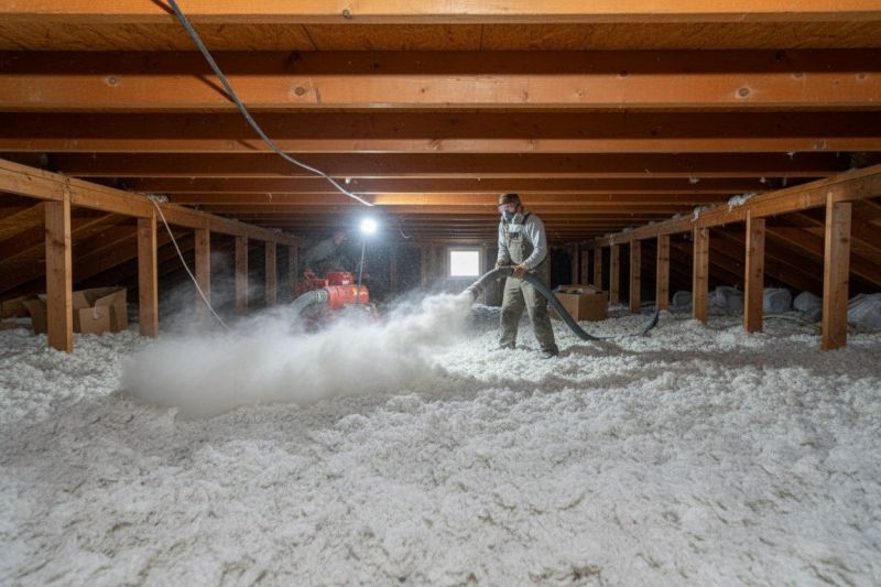 Cellulose Insulation Blowing in Georgetown, TX