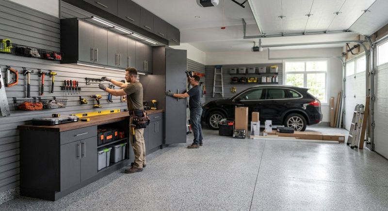 Custom Garage Installation in Pearland, TX