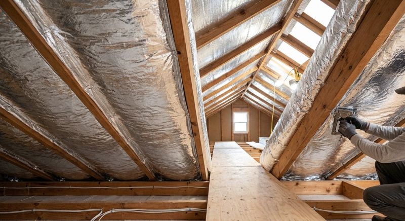 Foil Insulation Installation in Georgetown, TX