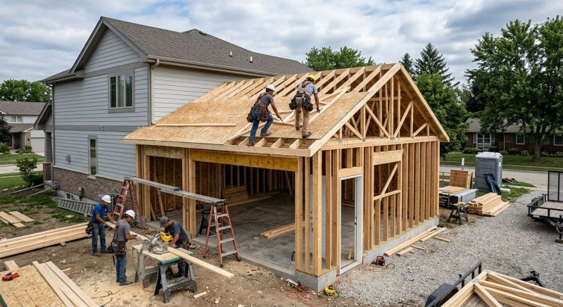 Garage Construction in Houston, TX