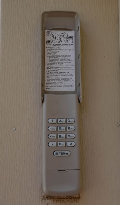 Garage Door Keypad Service in Rockville, MD