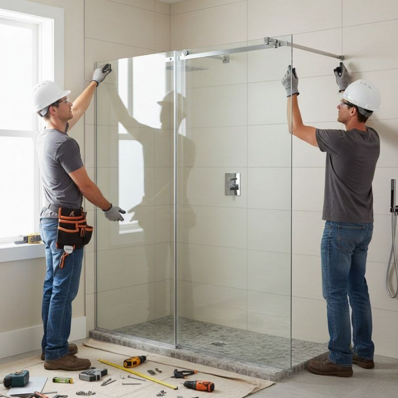 Glass Shower Door Replacement in Conroe, TX