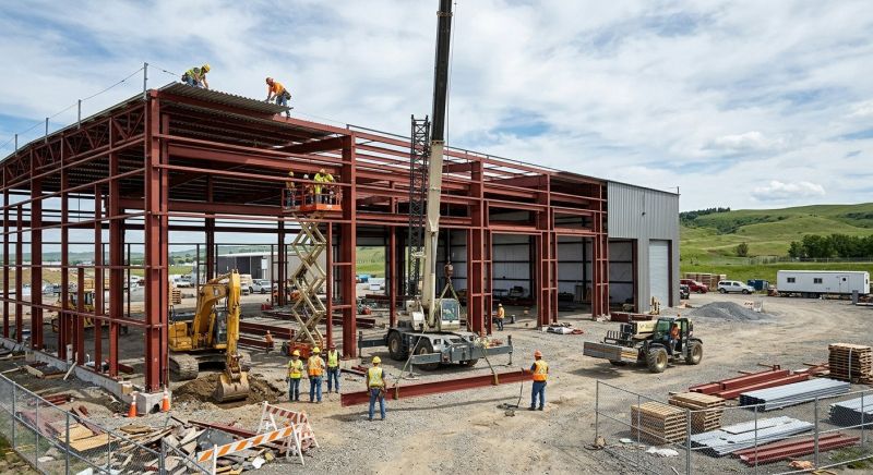 Warehouse Garage Construction in Charleston, SC